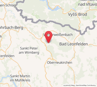 Map of Ahorn, Upper Austria