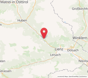 Map of Ainet, Tyrol