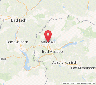 Map of Altaussee, Styria