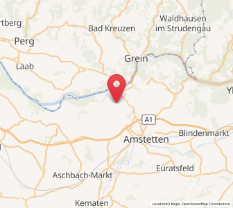 Map of Ardagger Markt, Lower Austria