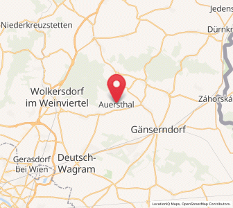 Map of Auersthal, Lower Austria