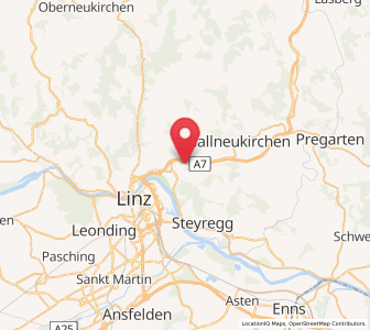 Map of Außertreffling, Upper Austria