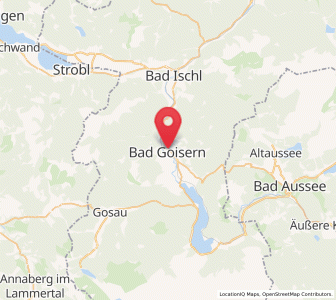 Map of Bad Goisern am Hallstättersee, Upper Austria
