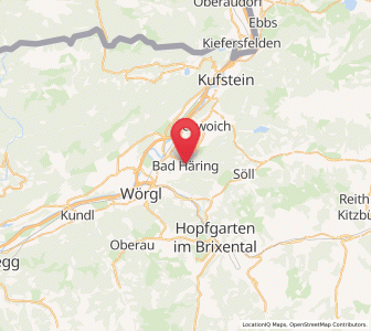 Map of Bad Häring, Tyrol