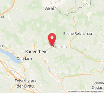 Map of Bad Kleinkirchheim, Carinthia