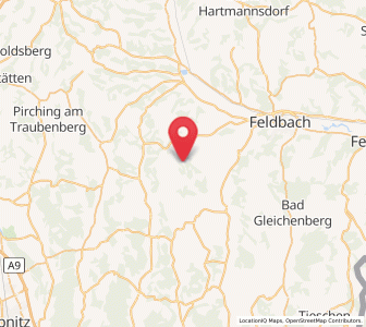 Map of Baumgarten bei Gnas, Styria