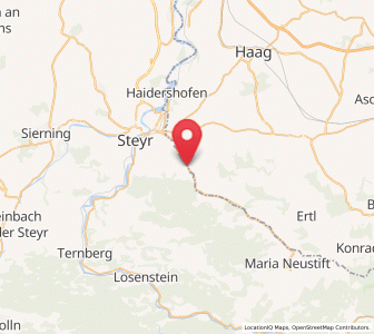 Map of Behamberg, Lower Austria