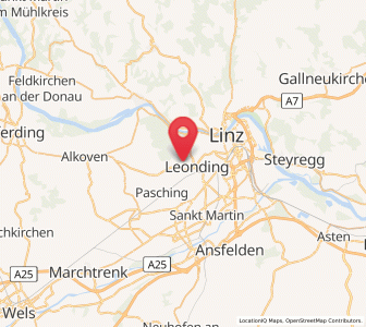 Map of Bergham, Upper Austria