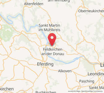 Map of Bergheim, Upper Austria