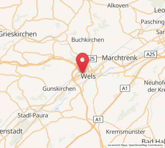 Map of Bernardin, Upper Austria