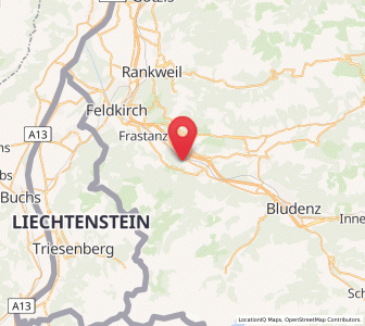 Map of Beschling, Vorarlberg