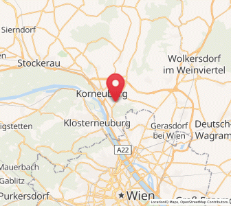 Map of Bisamberg, Lower Austria
