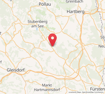 Map of Blaindorf, Styria