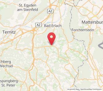 Map of Bromberg, Lower Austria