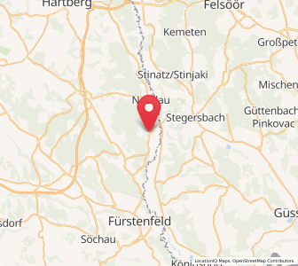 Map of Burgau, Styria