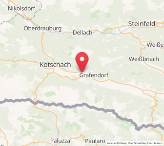Map of Dellach, Carinthia