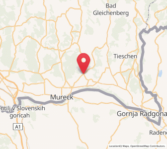 Map of Deutsch Goritz, Styria
