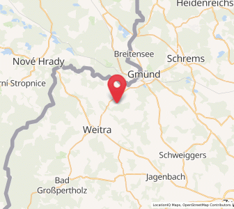 Map of Dietmanns, Lower Austria