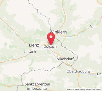 Map of Dölsach, Tyrol