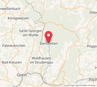 Map of Dorfstetten, Lower Austria