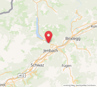 Map of Eben am Achensee, Tyrol
