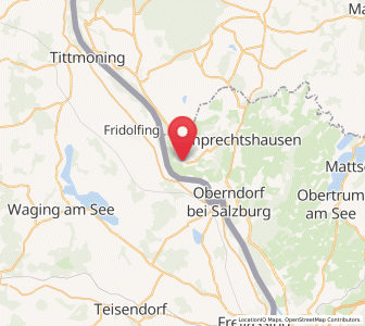 Map of Eching, Salzburg
