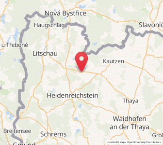 Map of Eggern, Lower Austria