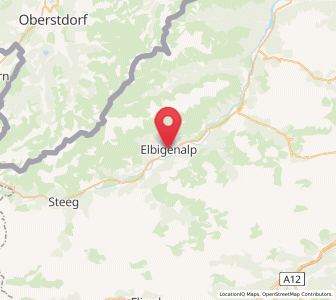 Map of Elbigenalp, Tyrol