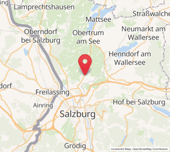 Map of Elixhausen, Salzburg