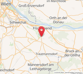 Map of Enzersdorf an der Fischa, Lower Austria