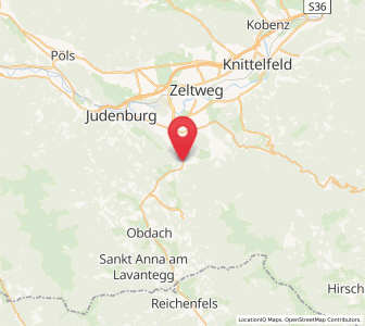 Map of Eppenstein, Styria