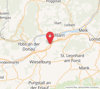 Map of Erlauf, Lower Austria