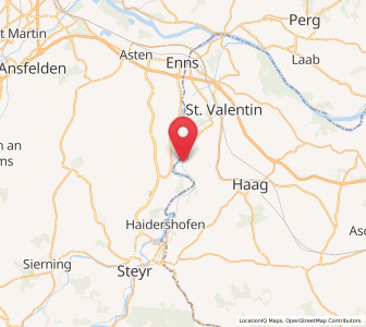 Map of Ernsthofen, Lower Austria
