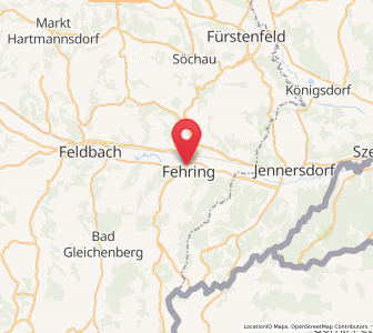 Map of Fehring, Styria