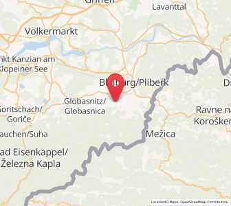 Map of Feistritz ob Bleiburg, Carinthia