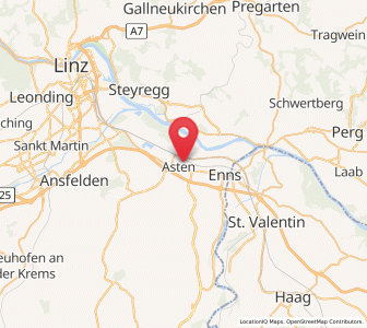 Map of Fisching, Upper Austria
