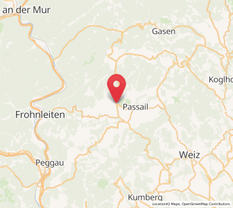 Map of Fladnitz an der Teichalm, Styria