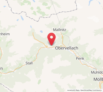 Map of Flattach, Carinthia