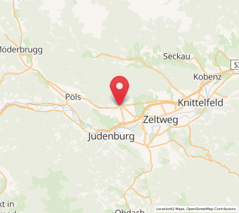Map of Fohnsdorf, Styria
