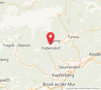 Map of Fölz, Styria