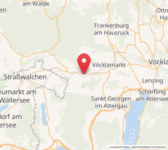 Map of Frankenmarkt, Upper Austria