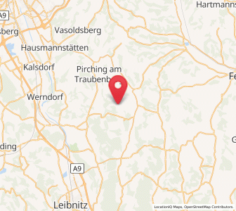 Map of Frannach, Styria