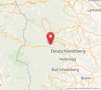 Map of Freiland bei Deutschlandsberg, Styria