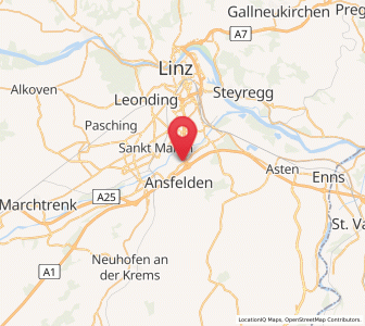 Map of Freindorf, Upper Austria