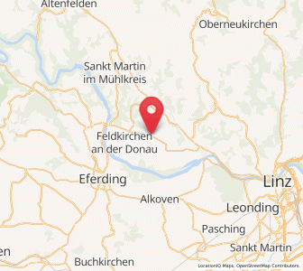 Map of Freudenstein, Upper Austria