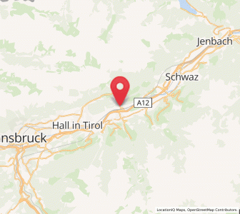 Map of Fritzens, Tyrol
