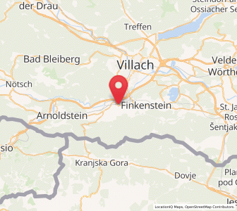 Map of Fürnitz, Carinthia