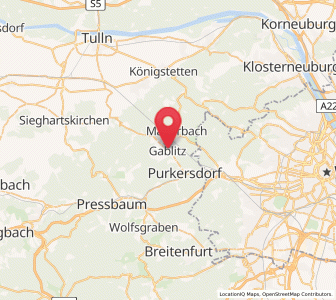 Map of Gablitz, Lower Austria