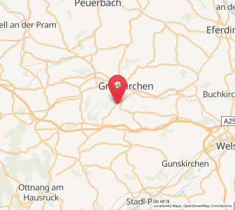 Map of Gallspach, Upper Austria
