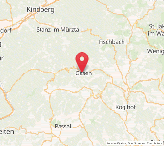 Map of Gasen, Styria